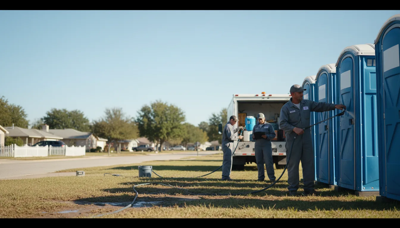 Long-Term Portable Toilet Rental in Clyde, KS near me